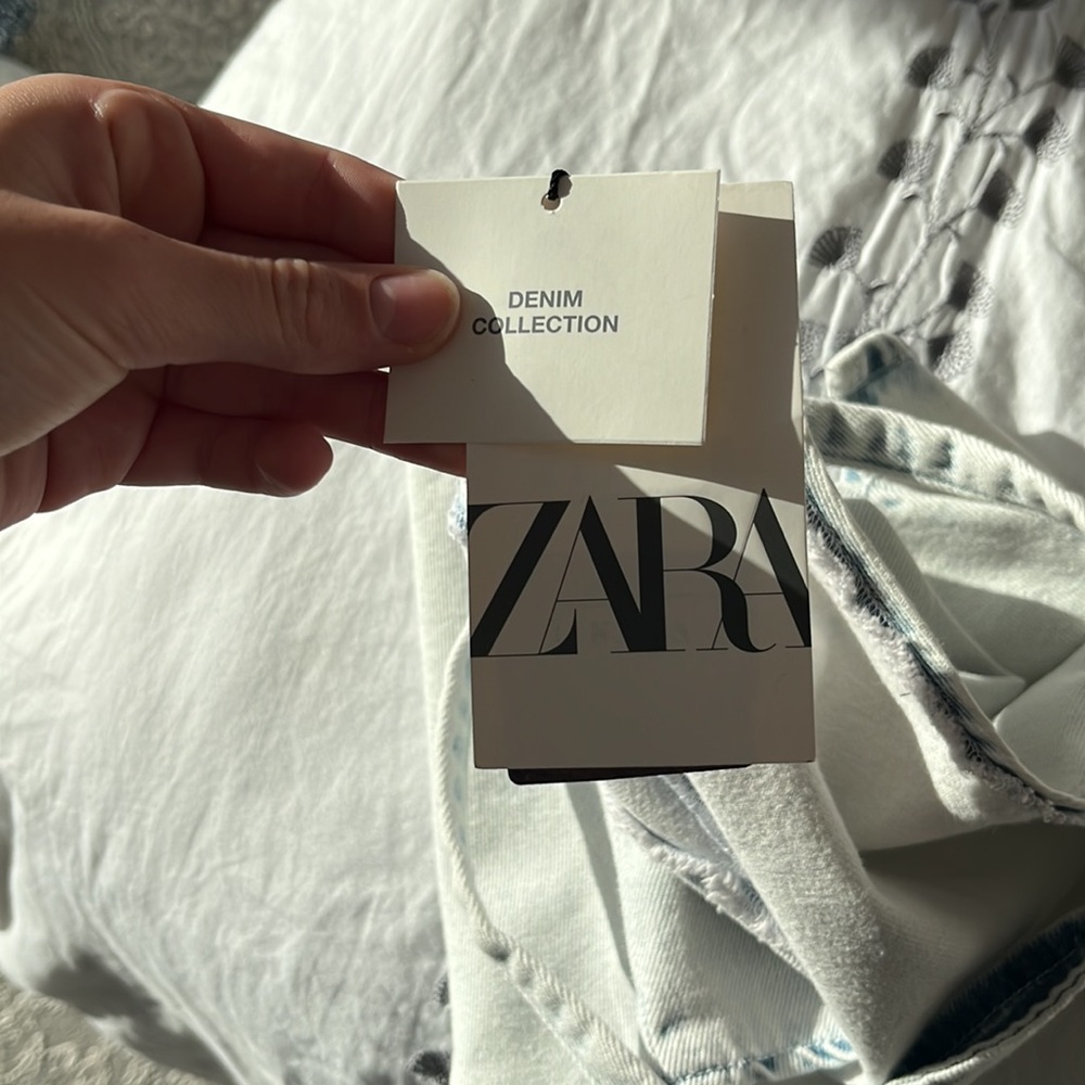 Zara denim top - Picture 4 of 4